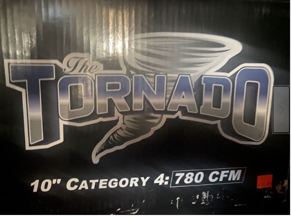 Tornado 10" Inline Fan