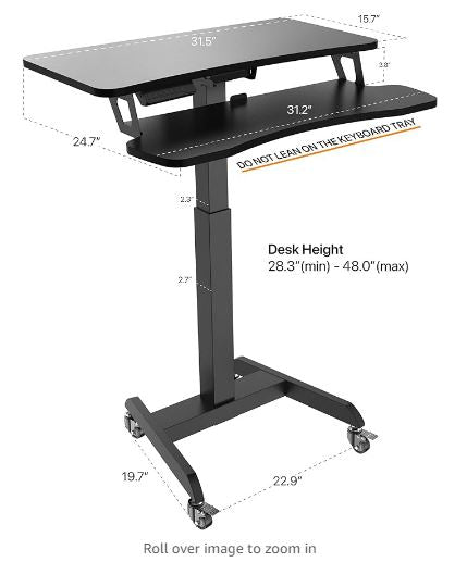 Sit-stand desk