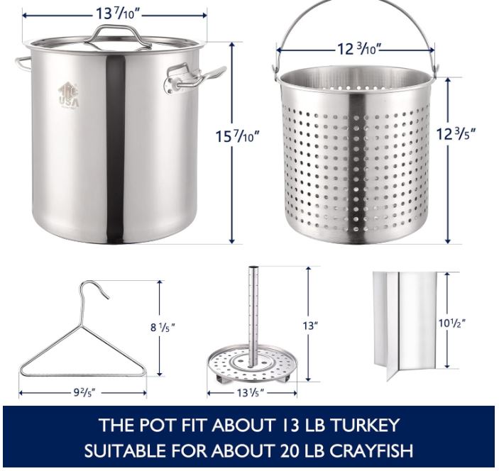 40QT Stock Pot