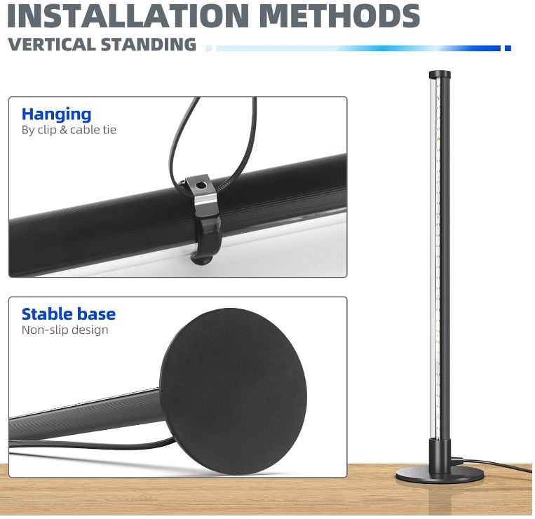 Vertical 20W LED light